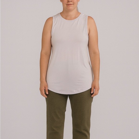 Laundry by Shelli Segal Size XL Purple Activewear Tank Top New With Tags - Picture 1 of 8